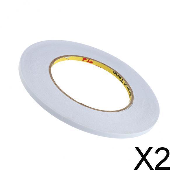 2xStrong Double Stick Tape Double Sided Adhesive Foam Mounting Tape Roll 5mm