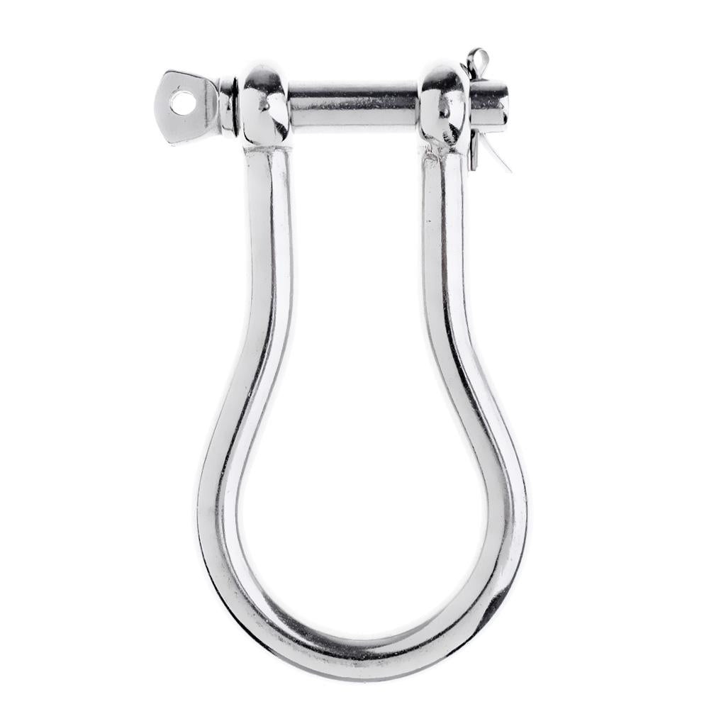 Marine Boat Anchor Bow Shackle Stainless Steel 12mm with Safety Bolt Pin