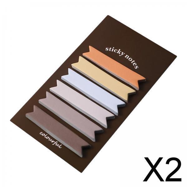 2xIndex Tabs Highlighter Strips Flag Book Flags Tabs for files Magazines Notes Coffee