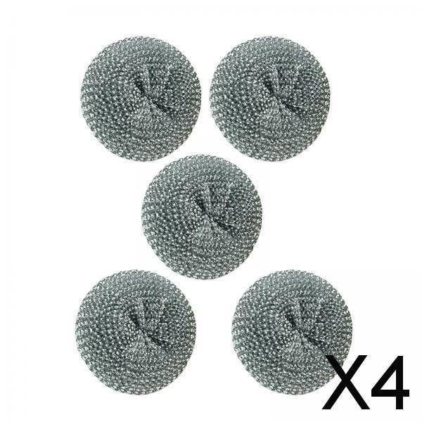 4x5x Cast Iron Skillet Cleaner Kitchen Cleaning Brush for Cleaning Dishes Pans