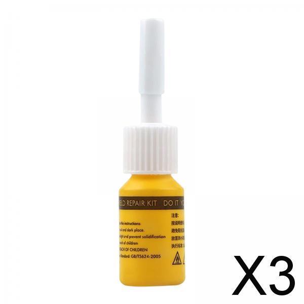 3xCar Window Repair Fluid Window Glass Crack Tools Glass Repair Tool C