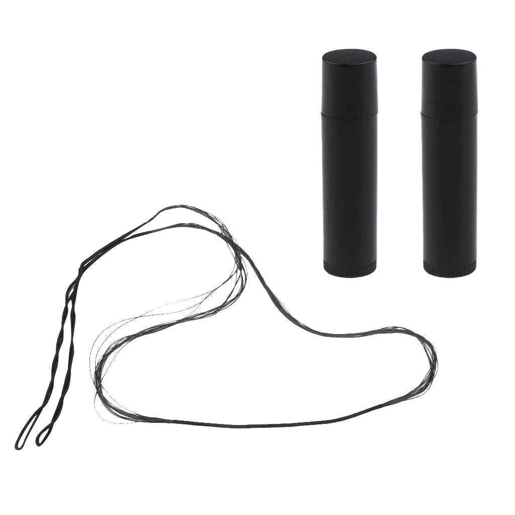 Archery 57inch 12 Strand Bow String for Recurve Long Bow + Bowstring Wax