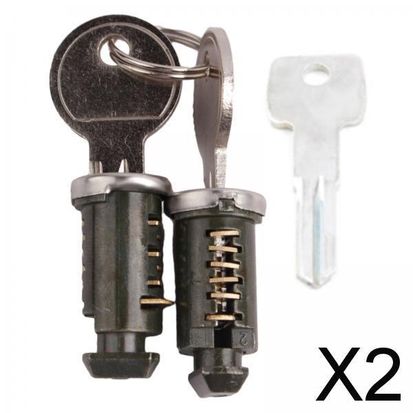 2xLock Cylindes Car Rack Parts Professional Rooftop Cargo Rack Locks Accessory
