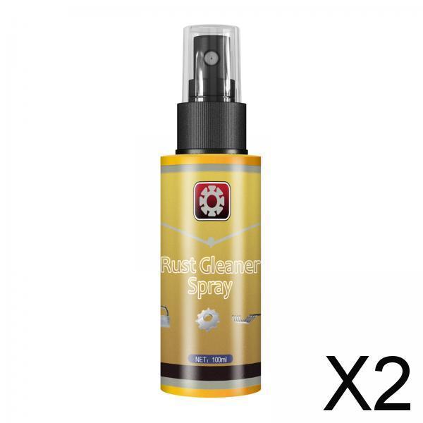 2xMetal Cleaner and Polish 100ml Easy to Use for Bathrooms Outdoors Appliances
