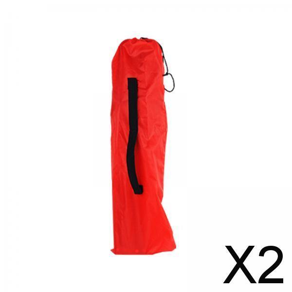 2xCamping Chair Bag Lightweight Recliner Storage Bag for Outdoor Hiking Picnic Red