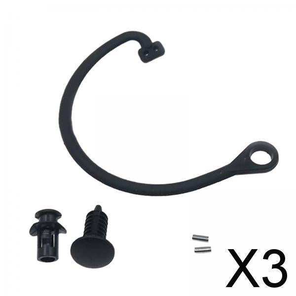 3xFuel Cap Retaining Strap Fuel Cap Tether for Audi A3 A5 Easy to Install Curved