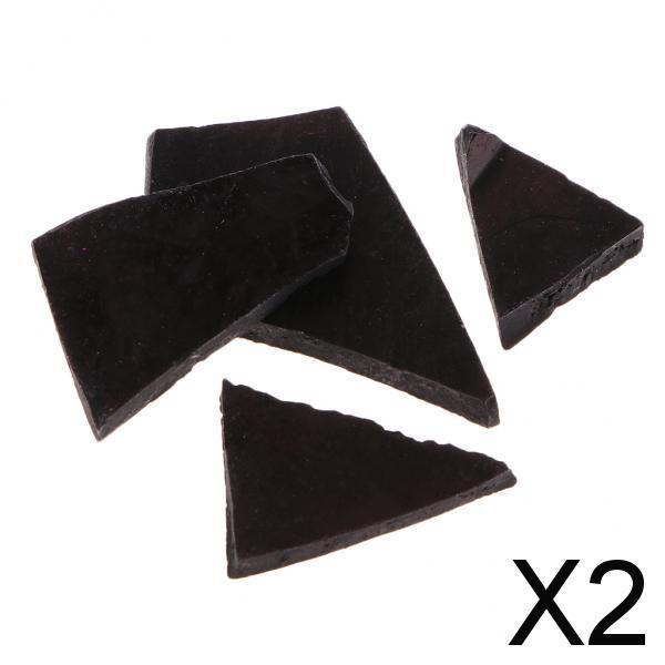 2x5g Natural Candle Wax Soy Dye for Candles Making Supplies DIY black