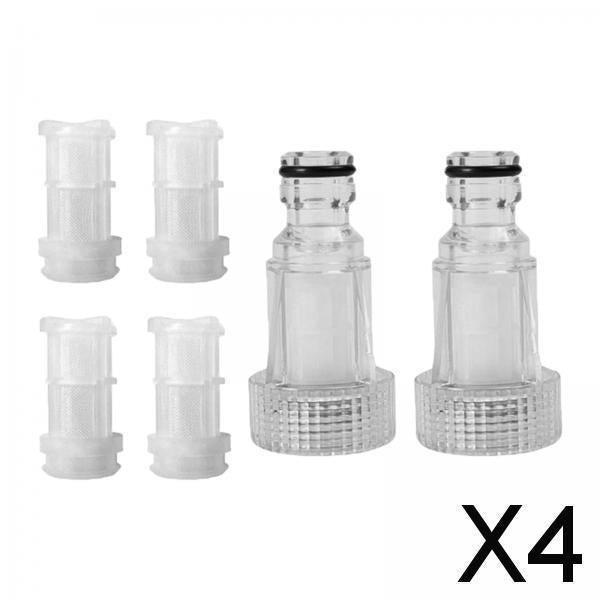 4x6Pcs Water Connector Filter Car Washer Adapter for K2 K3 K4 K5 K6 K7 Series