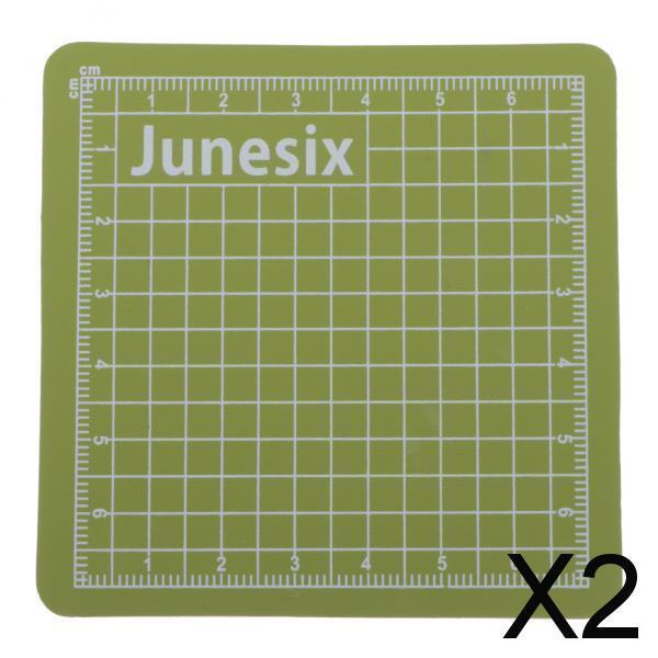 2x8x8cm Size Professional Cutting Mat Matcha Green