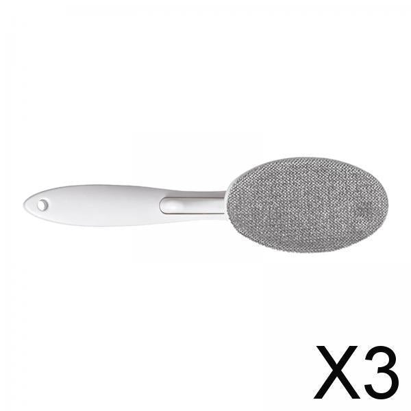 3xLint Brush for Clothes Effective Loose Hair Brushes for Carpet Sofas Bedding