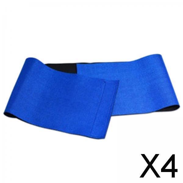 4xBreathable Waist Trimmer Compression Men Women Sauna Belt Lower Back Binder