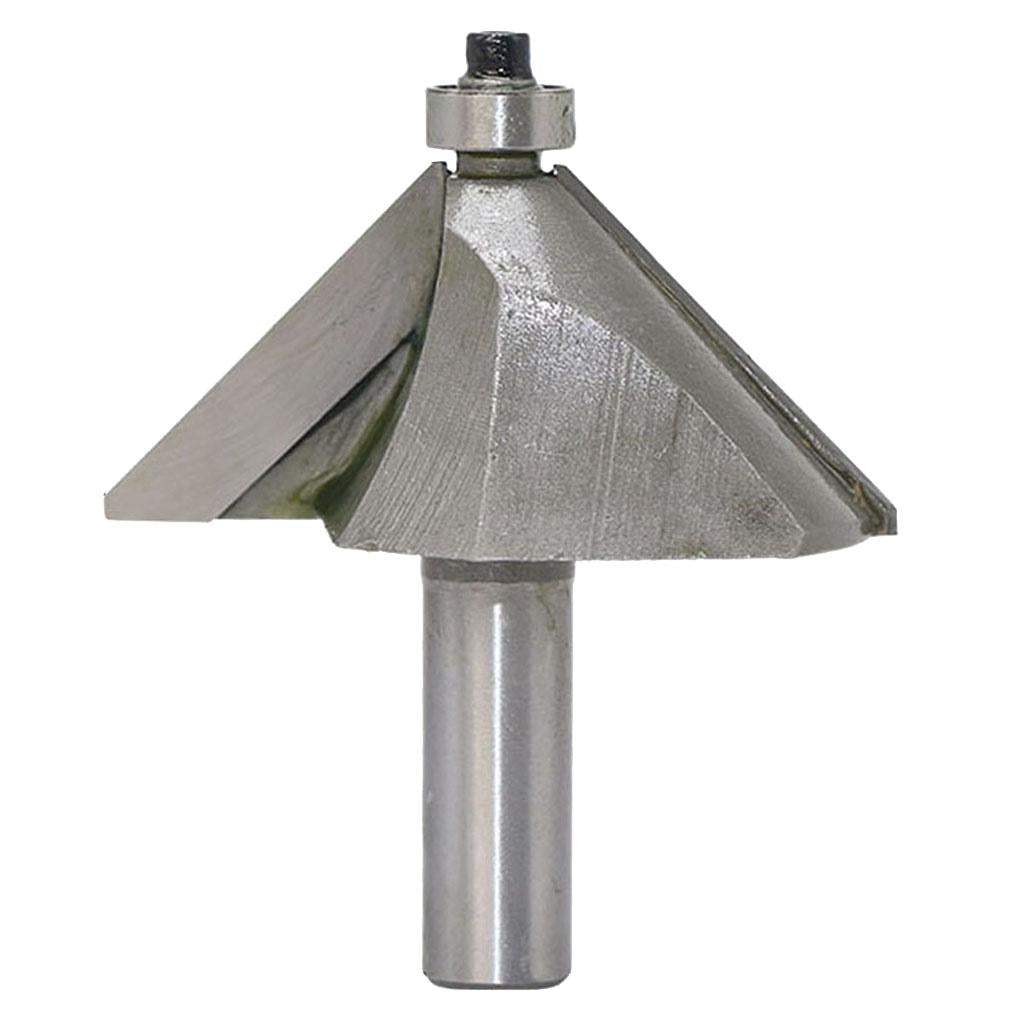 45 degrees Chamfer Router Bit for Carpentry Rounding Beveling 1/2" Shank 17