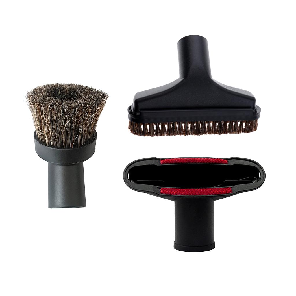 3pcs 32mm/1.25 Universal Soft Round Vacuum Cleaner Brush Heads Replacement "