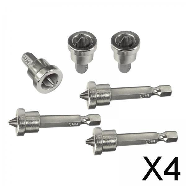 4x6x Positioning Screwdriver Bits Batch Head for Metalworking Gypsum Board