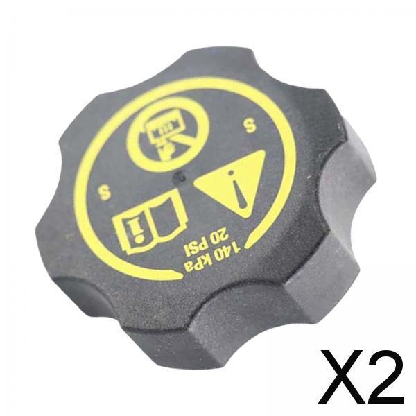 2xCar Radiator Surge Tank Cap 13502353 20 PSI for Chevy Durable Accessory