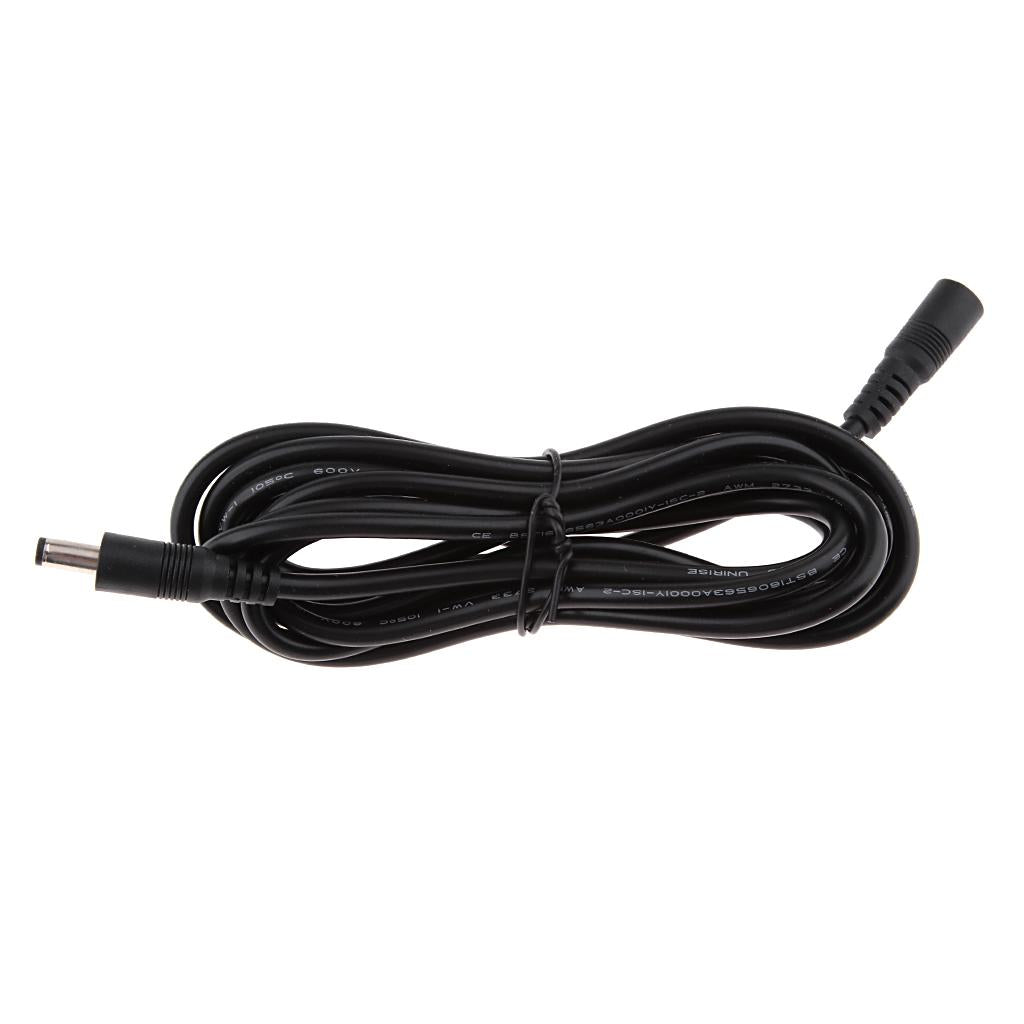 DC 5.5x2.1mm Socket Female to Male DC Power Plug Connection Extension Cable