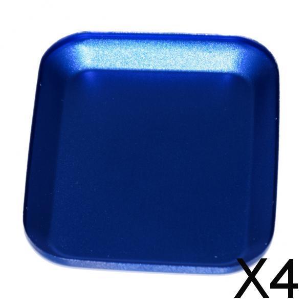 4xAluminium Alloy Magnetic Screw Tray Plate for RC Car Truck Model Blue