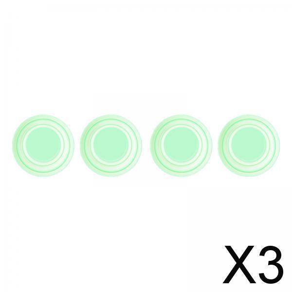 3xCar Door Absorber Cushion Gasket Decorative Buffer Bumper Cushion 4x Luminous no Sign