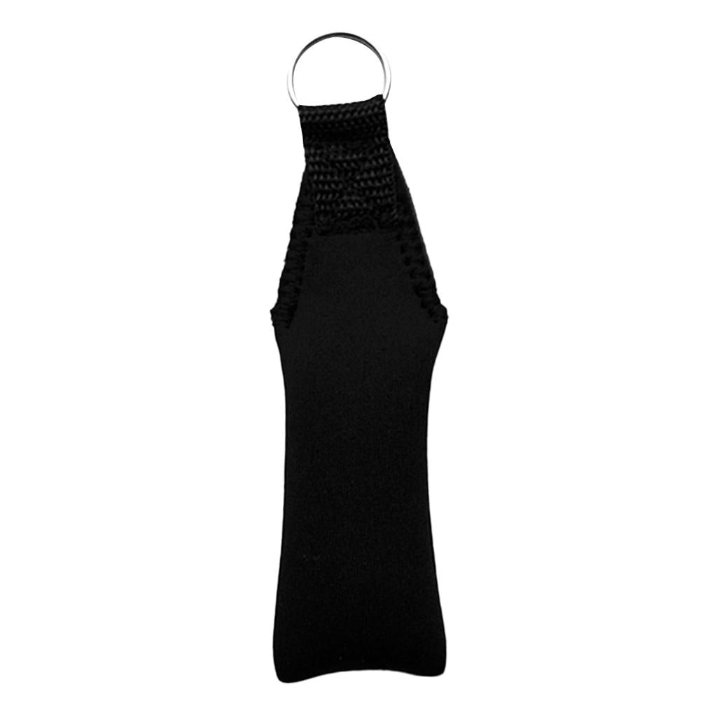 Rectangle Neoprene Floating Keyring for Boating Yachting Sailing Black