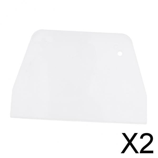 2xCake Decorating Scraper Smoother Ice Icing Ice-cream Cutter Baking Tool