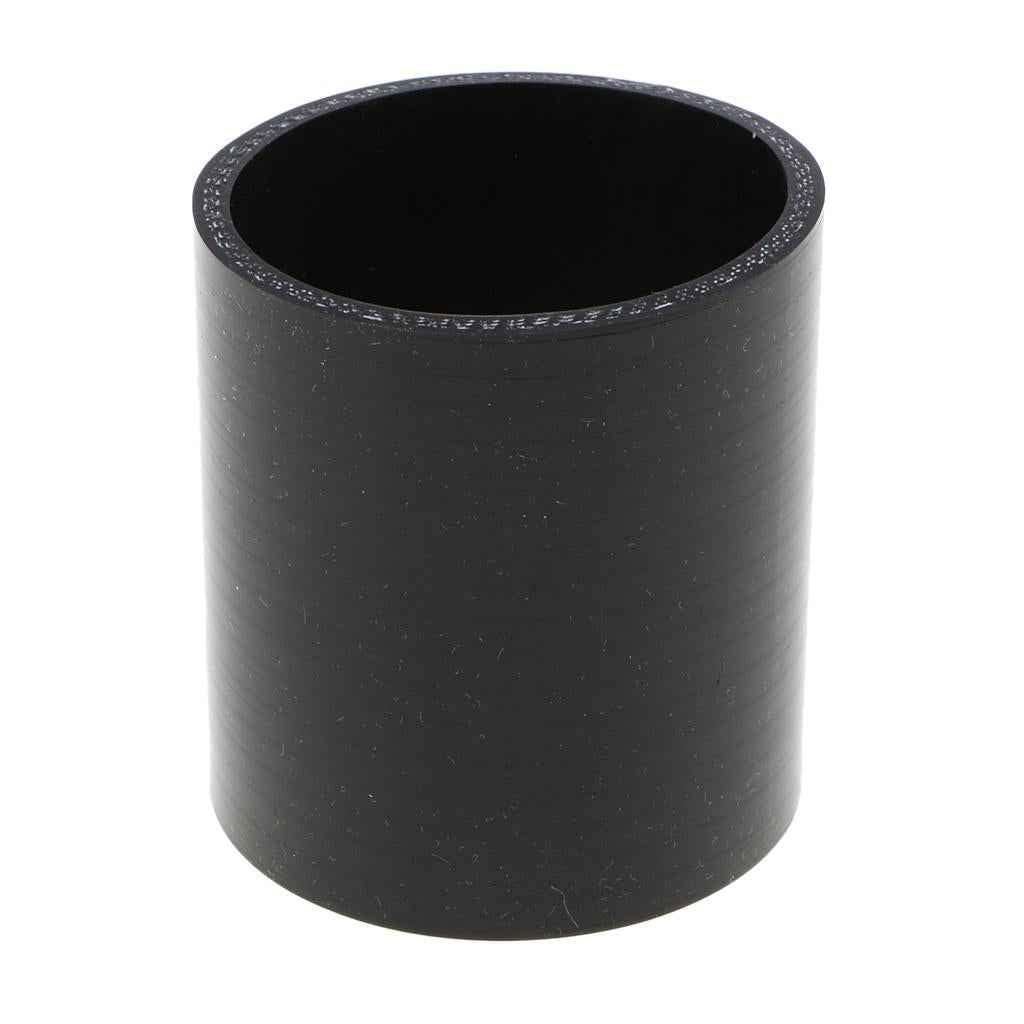 3" 76mm Straight Turbo/Intake Piping Silicone Coupler Pipe Hose CSH-63 Black