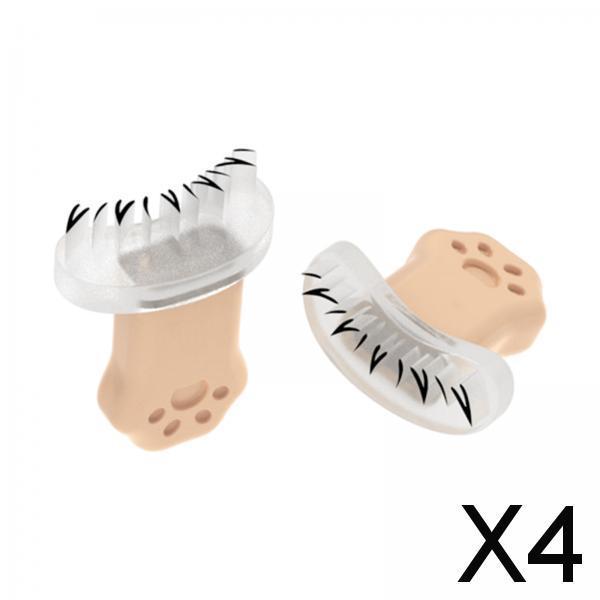 4x2 Pieces under Eyelash Stamper Reusable Beauty for Girl Gift Dating Exercise Skin Color