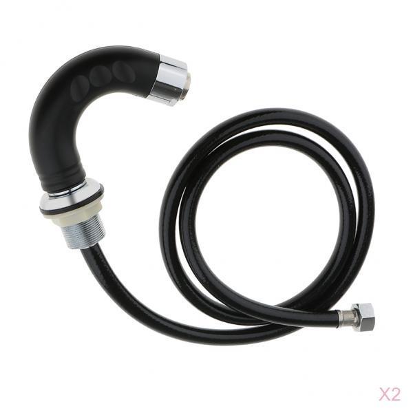 2x Barber Shampoo Bowl Hose Wash Water Spray Beauty Salon Sprayer Equipment