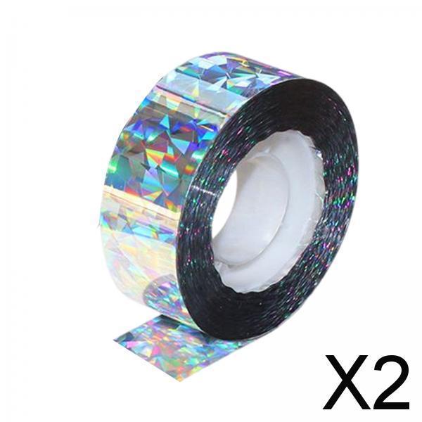 2xBird Scare Tape Stop Birds from Hitting Windows Reflective for Outdoor