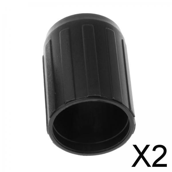 2xTrekking Pole Tip Buffer Walking Stick Tip for Mountaineering Walking Hiking Inner Diameter 18mm