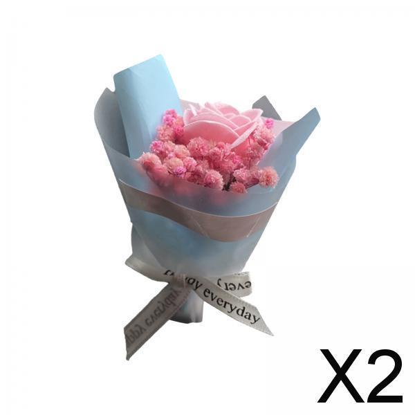 2xFashion Car Air Vent Clip Interior Decoration for Truck Bedroom Office Blue Pink