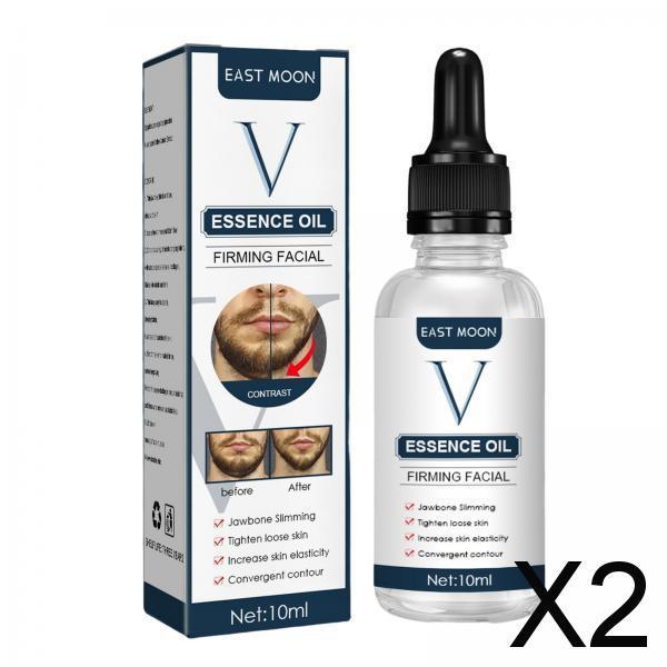 2x10ml Face Lift Serum Essence Tightening for Chin Contouring Reduce Fine Line