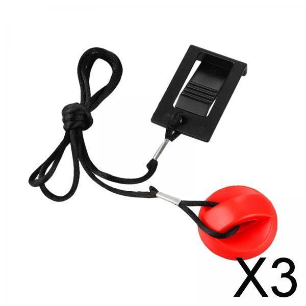 3xTreadmill Key Replacement Magnet Security Lock Treadmill for Running