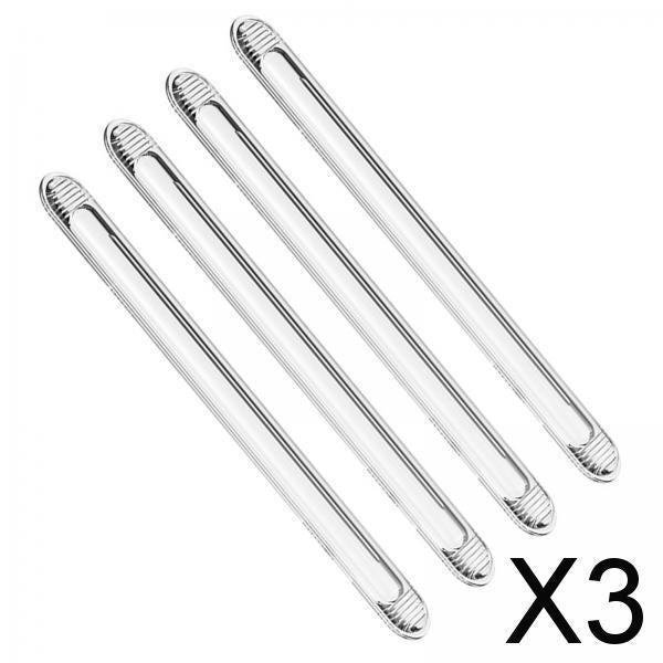 3xSilicone Car Door Strip guard Strip Reusable Universal for Car Cabinets 4pcs Long