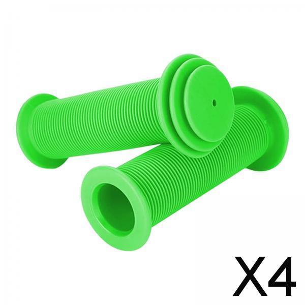 4x2Pcs Bicycle Handlebar Grips Non Slip Rubber MTB Bike Handle Grips Cycle Green