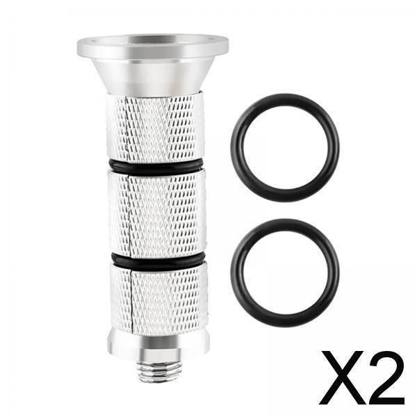 2xBike Fork Headset Practical Easy Install Sturdy Aluminum Alloy for Bikes 3.18cm Fork 5cm