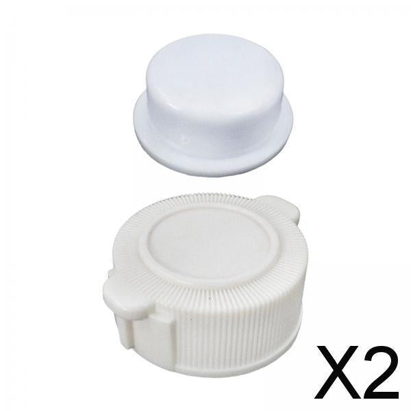 2xDrain Plug Cap Repair Parts Pools Valve Cap and Plug for Air Mattress Airbed
