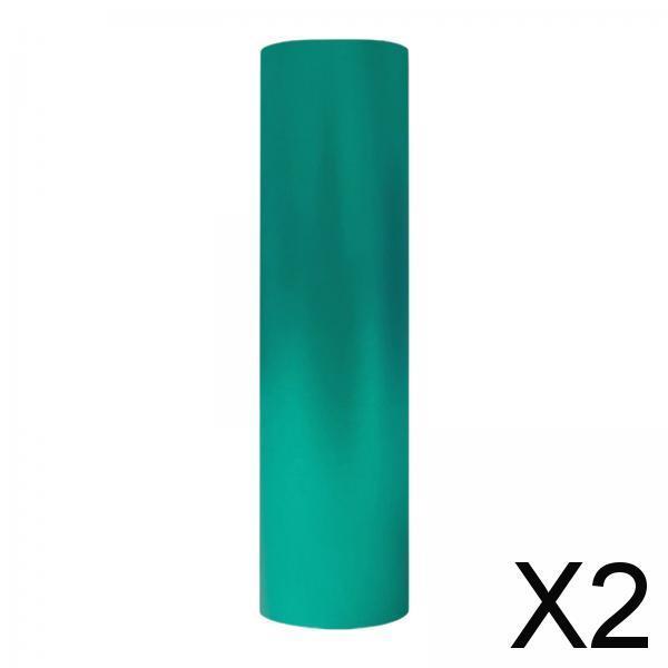 2xRemovable Sticky Film Vinyl Tapes Stencils for Sign Making Garment Window Green