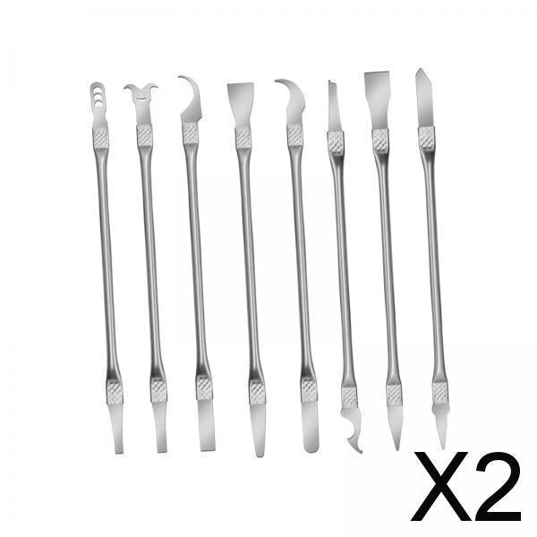 2x8 Pieces IC Chip Repair Thin Blade CPU Glue Removal Tool for Hardware Repair