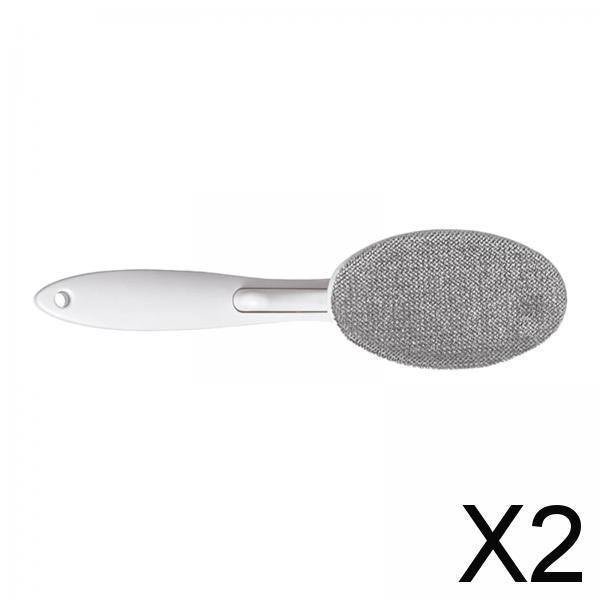 2xLint Brush for Clothes Effective Loose Hair Brushes for Carpet Sofas Bedding