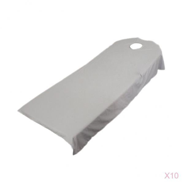 10Pieces SPA massage treatment bed cover Gray