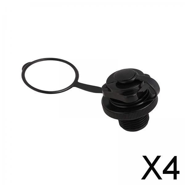 4xAir Valve Cap Boston Valve Universal Simple Using Replacement for Kayak Boat