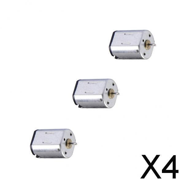 4x3pcs N20 Solar Powered Motors DC 2V-5V 12000RPM Small Electric Motor DIY Toy