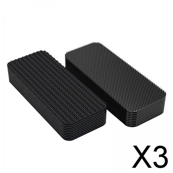 3xCarpet Tape Reusable Car Carpet Sticker for Table Mats Floor Mats Bed Sheets 20 Rectangle