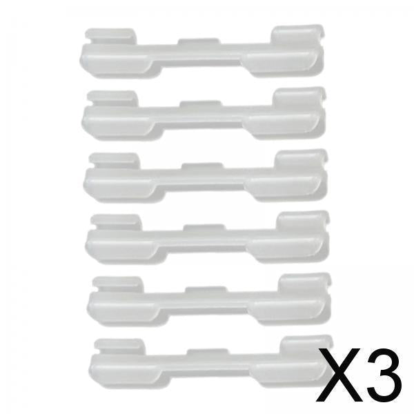 3x6Pcs Fishing Accessory Light Stick Clip Fluorescent Lightstick Clip Holder 3.6mm-4.3mm