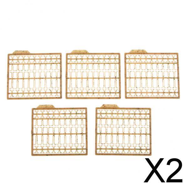 2x5pcs Boilie Stopper Bait Stops Hair Rig Extender Fishing Accessories Camo