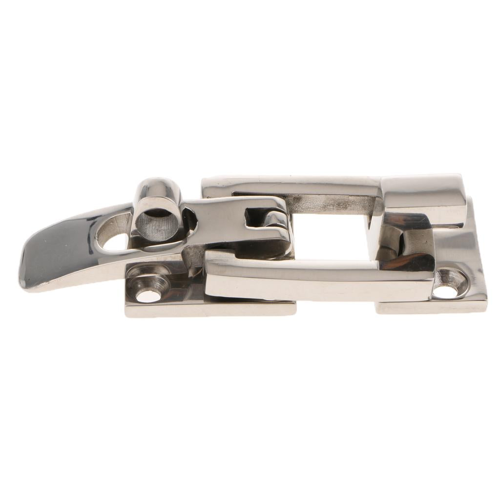 Stainless Steel Lockable Hold Downs / Hatch Clamps Heavy Anti-Rattle Latch