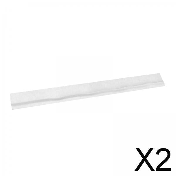 2xKitchen Silicone Stove Counter Gap Cover Kitchen Spill Guard Clear 21Inch