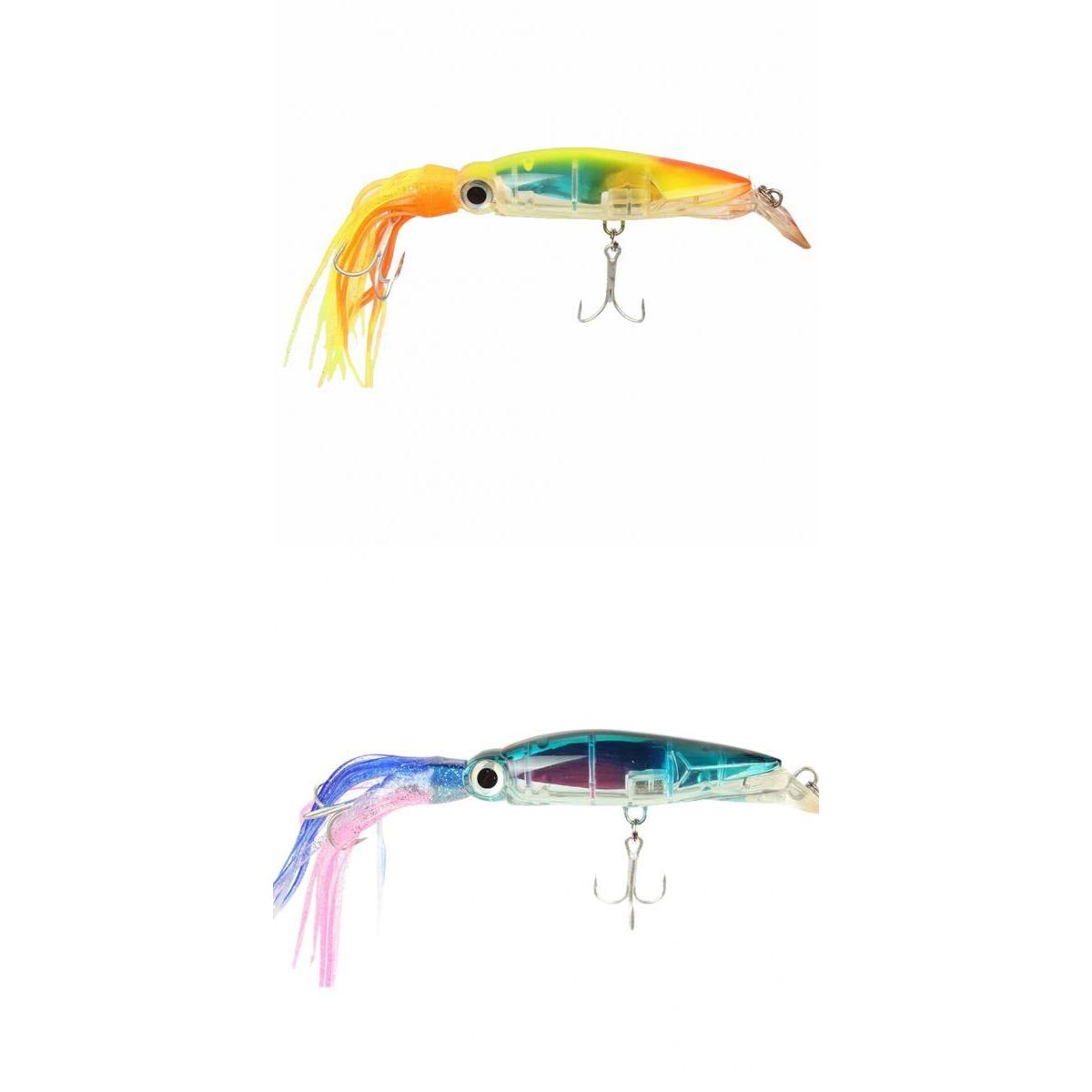 2Pcs Squid Jig Fishing Tackle Bait Hook Tuna Marlin Trolling Lure 24cm
