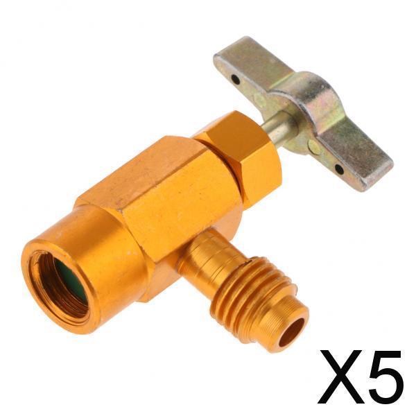 5xAlloy R134a R134 AC Interdynamics DV-134 CAN TAP Dispensing Valve Opener 1