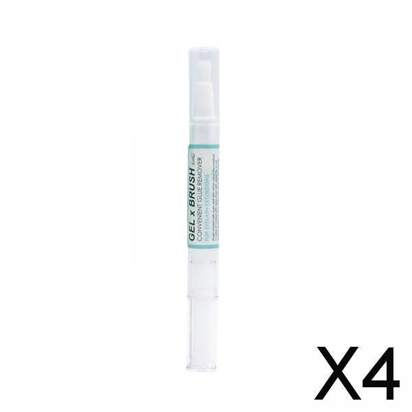 4xEyelash Extension Remover Low Irritation Eyelash Glue Remover for Home Salon